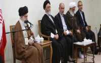 دیدار دست‌اندرکاران همایش بررسی اندیشه‌های فلسفی علامه جعفری رهبر معظم انقلاب
