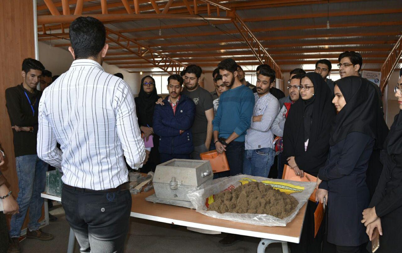 گزارش تصویری آغاز اولین دوره مسابقات دانشگاهی قالب گیری ماسه انجمن مواد متالوژی دانشگاه کاشان