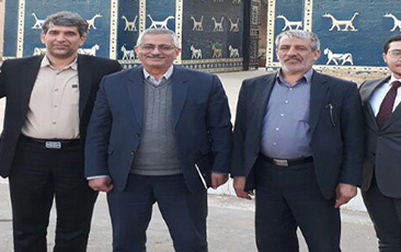 بازدید هیات دانشگاه کاشان دانشگاه بابل عراق