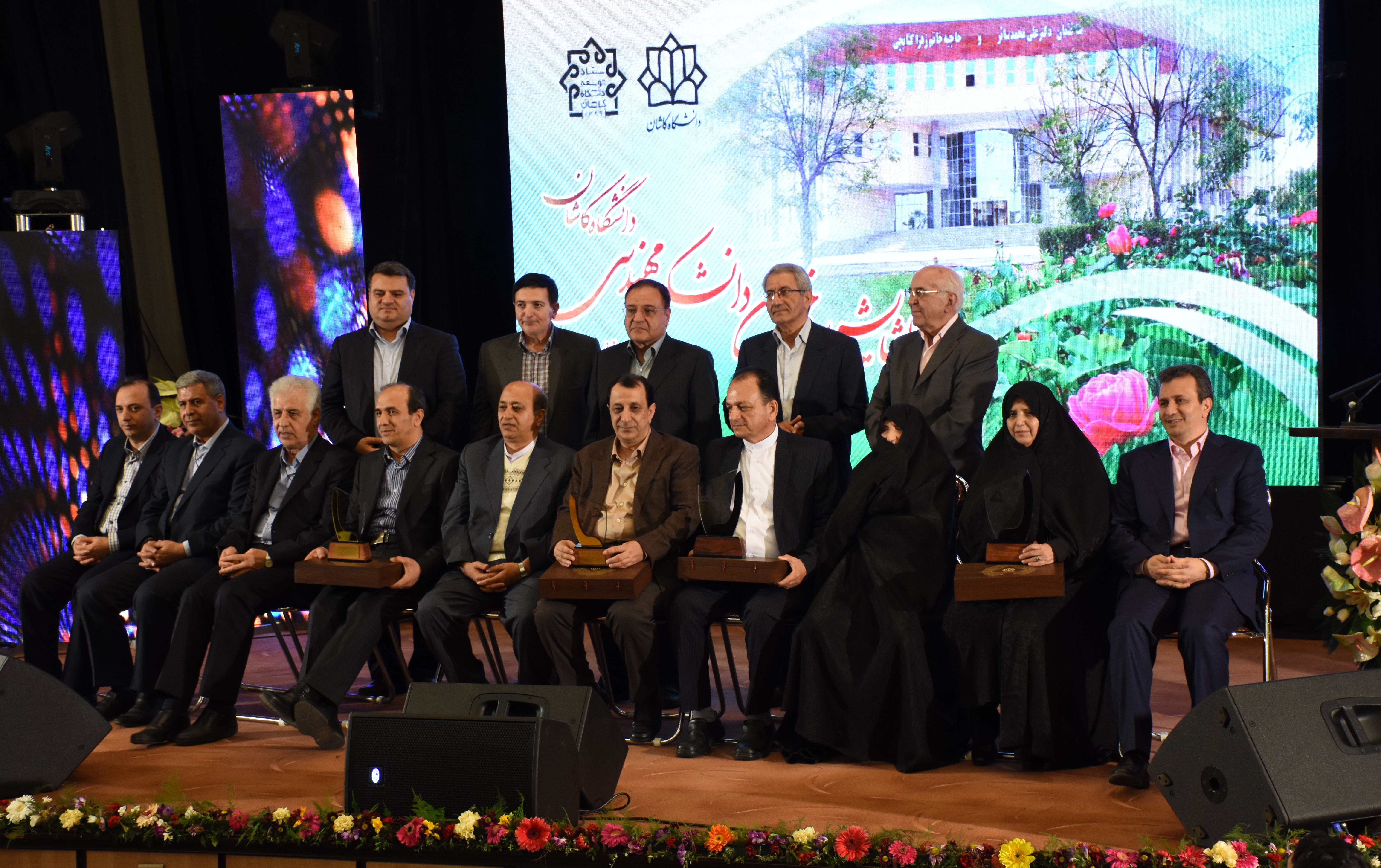 گزارش تصویری مراسم افتتاح ساختمان دانشکده مهندسی دکتر ساتر خانم کتابچی