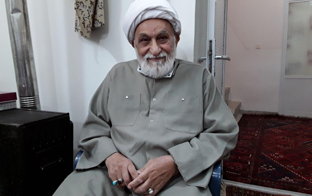 دیدار نوروزی استاد بازنشسته دانشگاه کاشان ، پیشکسوت انقلاب ، ابوالشهید، حجه الاسلام اسحاق مشکینی