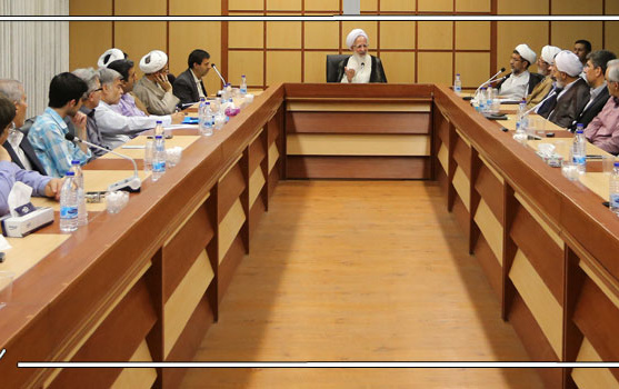 دیدار اساتید دانشگاه کاشان حضرت آیت الله جوادی آملی