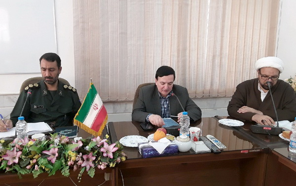 دیدار هیات رئیسه دانشگاه کاشان فرمانده سپاه کاشان