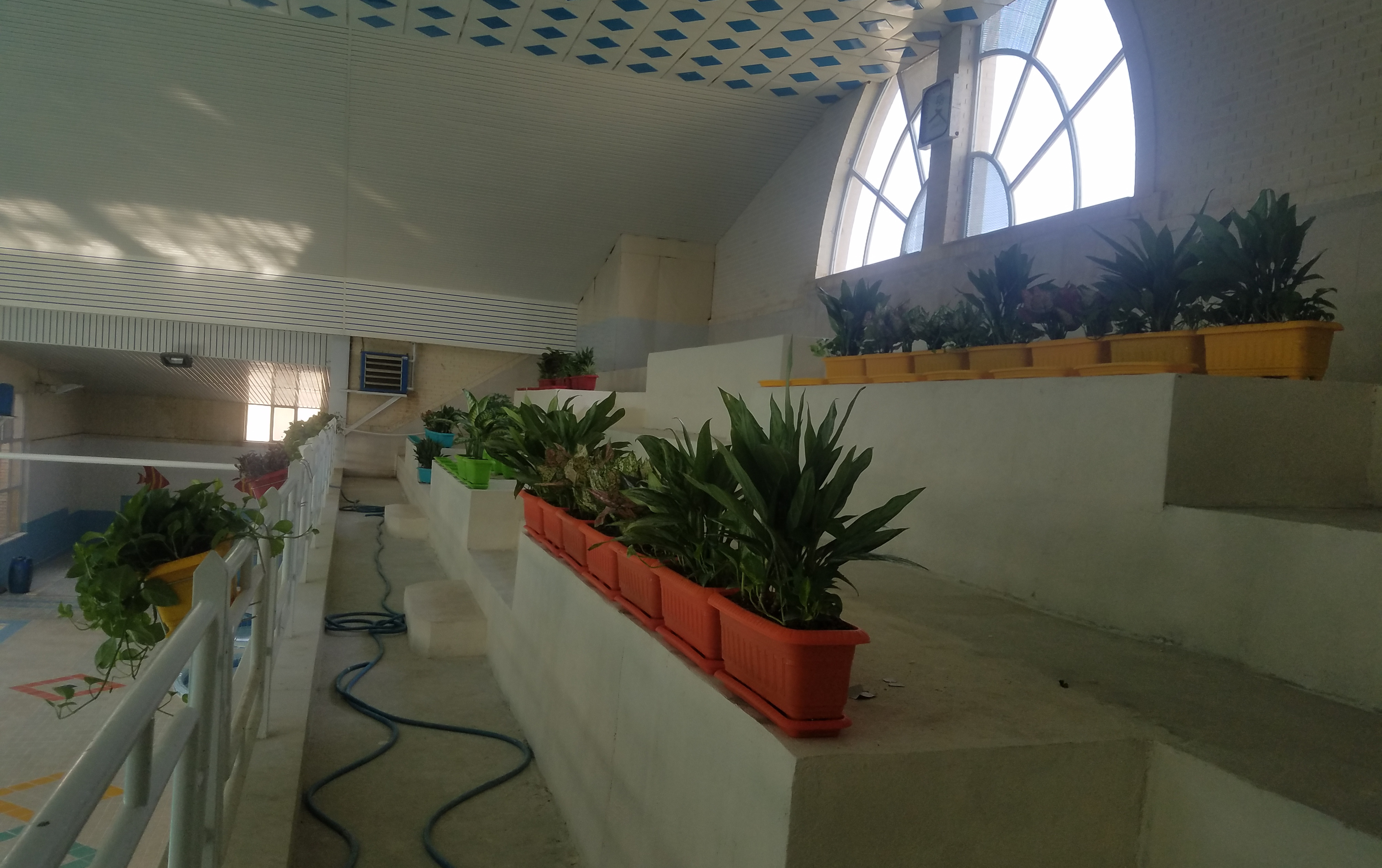 اصلاح وایجاد امکانات رفاهی جدید مجموعه تربیت بدنی