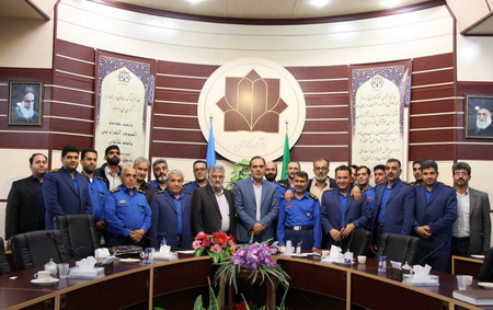 رئیس دانشگاه کاشان: نظم امنیت دانشگاه گرو تلاش های شبانه روزی کارکنان انتظامات