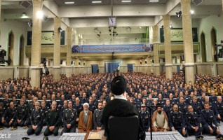 رهبر معظم انقلاب اسلامی دیدار فرماندهان کارکنان نیروی هوایی پدافند هوایی ارتش: