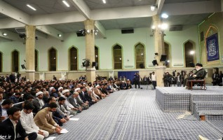 رهبر معظم انقلاب اسلامی دیدار دانشجویان: