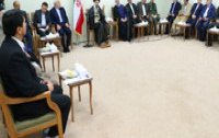 دیدار رئیس‌جمهور اعضای هیئت دولت رهبر معظم انقلاب