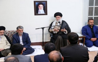 رهبر معظم انقلاب اسلامی دیدار جمعی مسئولان دست‌اندرکاران حج مطرح کردند؛