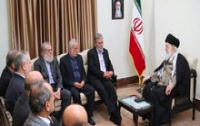 رهبر معظم انقلاب اسلامی دیدار دبیرکل جهاد اسلامی فلسطین مطرح کردند: