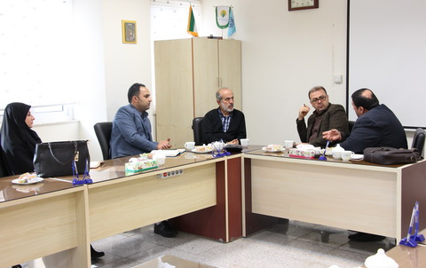 نشست مشترک دانشگاه کاشان شرکت آب فاضلاب کاشان