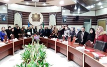 آخرین روز برگزاری کارگاه بین المللی دستگاه های آنالیزی پیشرفته شیمی فیزیک حضور اعضای هیات علمی دانشگاه های کشور عراق