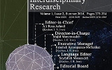 اعطای اعتبار علمی– پژوهشی نشریه mathematics interdisciplinary research