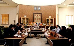 بازدید مسئولین ستاد توسعه زیست فناوری معاونت علمی فناوری ریاست جمهوری دانشگاه کاشان
