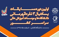 دانشگاه کاشان میزبان مسابقات کشوری بسکتبال سه نفره دانشجویان