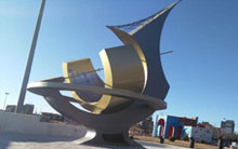 design construction of an equatorial sundial by iraj safaei, head of university of kashan observatory