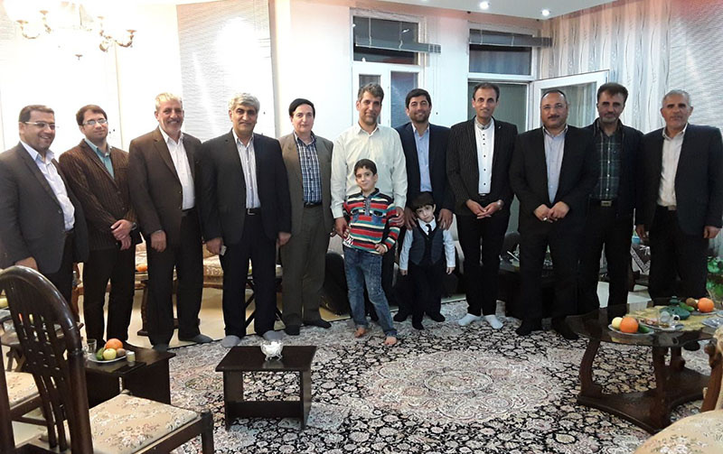 دیدار جانباز معزز دکتر حسین ستار معاون فرهنگی دانشجویی دانشگاه کاشان
