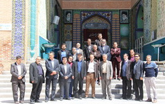 بزرگداشت روز جانباز سالروز ولادت حضرت ابوالفضل (ع) حضور همسنگران جانباز همکاران ایثارگر دانشگاه کاشان