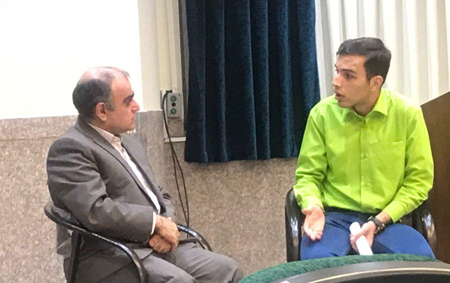 جلسه پرسش پاسخ مدیر محترم گروه مکانیک سیالات