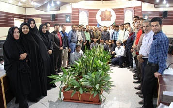 تقدیر تیم تشریفات پشتیبانی مراسم همایش های دانشگاه بازدیدهای دانش آموزی برگزاری نمایشگاه ها