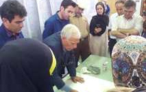 حضور گروه فرش دانشگاه کاشان نمایشگاه بین المللی فرش دستباف ایران
