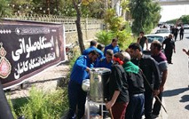 ایستگاه صلواتی اربعین، انتظامات دانشگاه کاشان