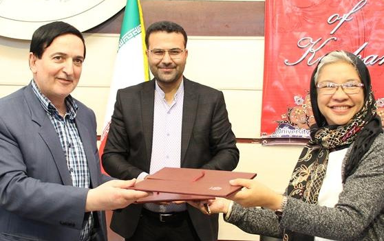 philippines diliman, university of kashan ink mou