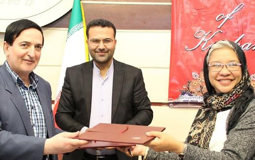انعقاد تفاهم نامه همکاری دانشگاه دیلیمان فیلیپین دانشگاه کاشان