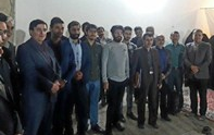دیدار دانشجویان دانشگاه کاشان خانواده شهیدان حسن احسان محبوبی