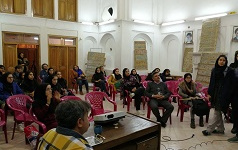 برگزاری کارگاه هنر زیر زمین فرش