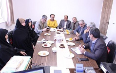 نشست بنیاد حامیان دانشگاه محل صندوق قرض الحسنه دانشجویی فاطمه الزهرا (س)