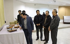 گشایش نمایشگاه چوبینه‌های رنگین اثر دکتر مهران ملک عضو هیات علمی گروه صنایع دستی دانشگاه کاشان