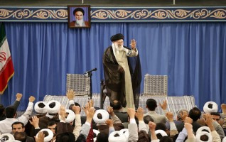 رهبر معظم انقلاب اسلامی دیدار جمعی طلاب سراسر کشور: