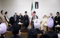 رهبر معظم انقلاب اسلامی دیدار رئیس نمایندگان مجلس خبرگان رهبری: