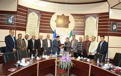 تجلیل مدیریت اداری پشتیبانی دانشگاه
