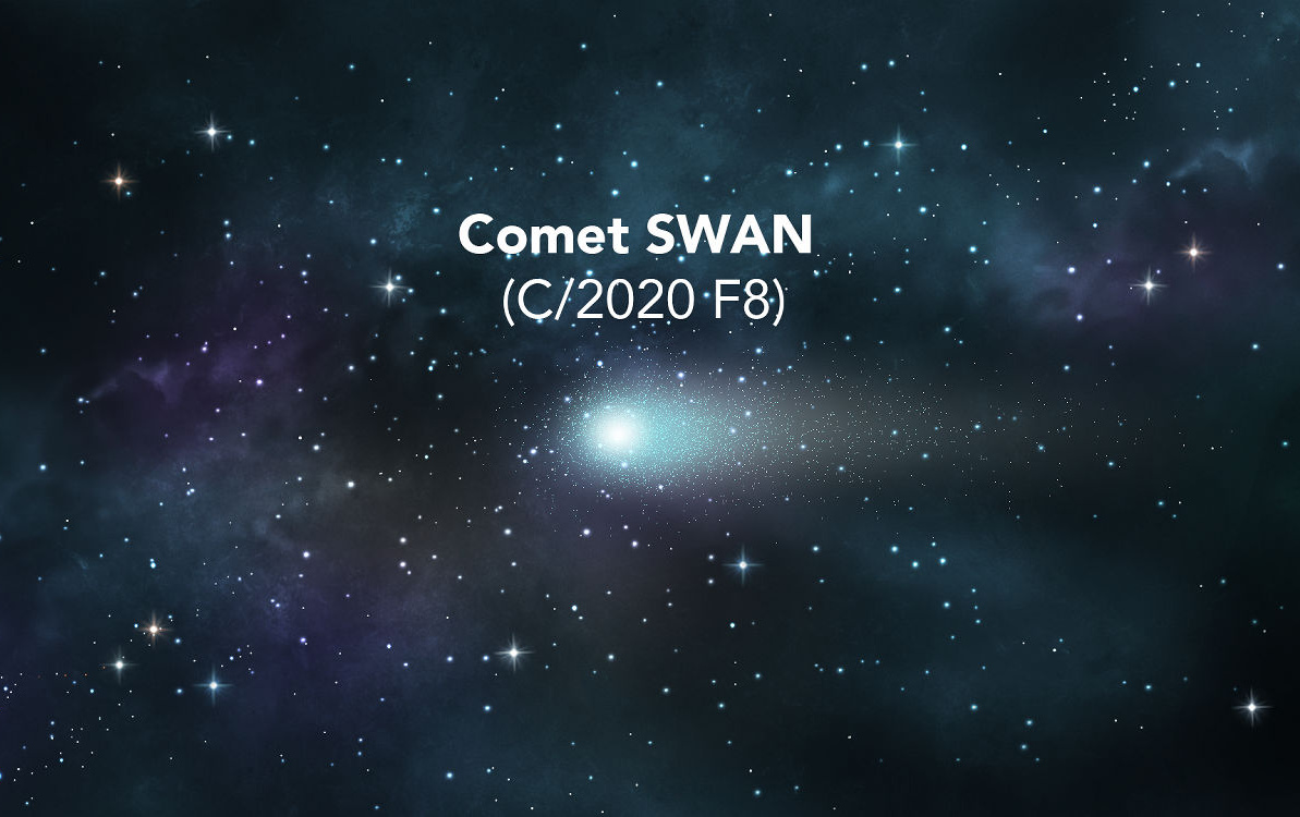 دنباله دار قو (سوان) c/۲۰۲۰ f۸ swan تا یک ماه دیگر بیشترین درخشندگی خود می رسد