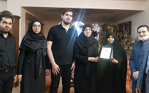دیدار خانواده خیر کاشانی مرحوم مهندس عباس خامه‌چیان