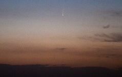 تصویربرداری دنباله دار نئووایز (neowise) رصدخانه دانشگاه کاشان