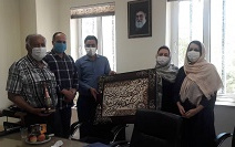 تجلیل انجمن کویر سبز کاشان