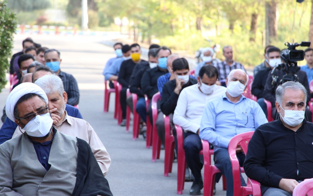 گزارش تصویری مراسم معنوی زیارت عاشورا