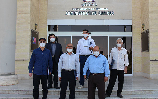 بازنشستگان یکسال اخیر دانشگاه کاشان تقدیر شد