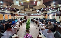 نشست برنامه ریزی مراسم استقبال نودانشجویان دانشگاه کاشان