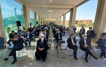 تکمیل، کلنگ زنی افتتاح نوسازی ۹ طرح آموزشی خدماتی رفاهی دانشگاه کاشان
