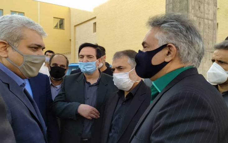 بازدید معاون علمی فناوری ریاست جمهوری مرکز نوآوری تجاری سازی دانشگاه کاشان