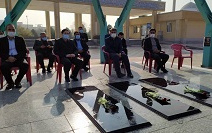 بزرگداشت یاد شهدا گمنام دانشگاه شهید فخری زاده هفته فرهنگی دانشگاه