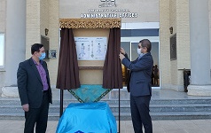 رونمایی دومین دستگاه ونتیلاتور اهدایی خیر ارجمند مهندس علی سعیدی شبکه بهداشت درمان کاشان