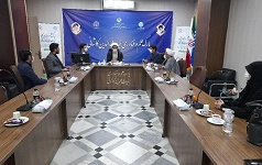نشست صمیمانه دفتر نهاد نمایندگی مقام معظم رهبری برخی مدیران واحدهای خلاق پارک علم فناوری کاشان
