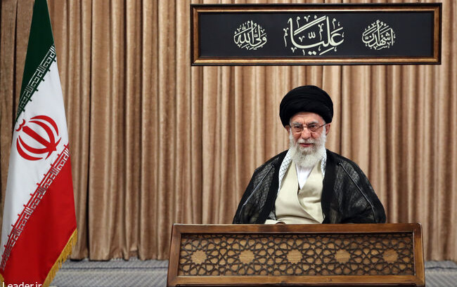 سخنرانی تلویزیونی رهبر معظم انقلاب خطاب ملت ایران