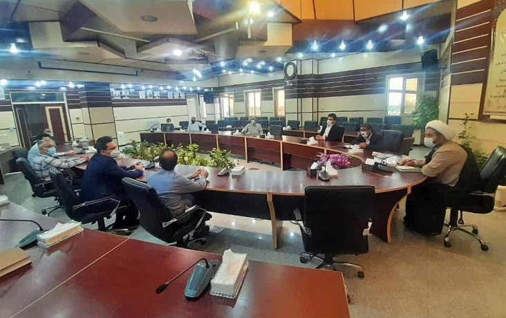 نشست مسئول نهاد رهبری دانشگاه کاشان جمعی اساتید بین المللی دانشگاه کاشان