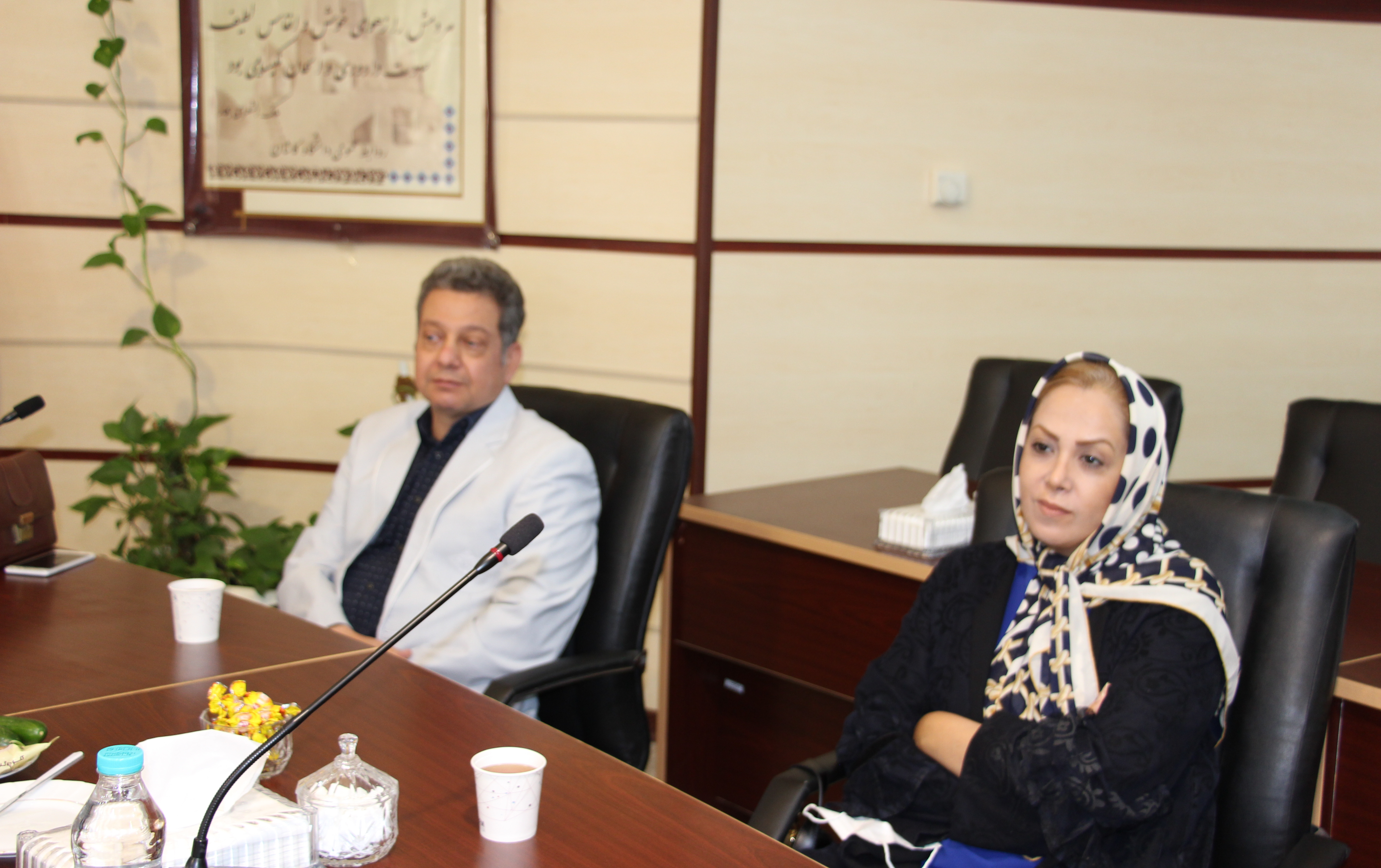 زوج خیر، برای مشارکت توسعه دانشگاه کاشان اعلام آمادگی کردند